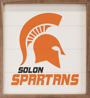 Solon Spartans White